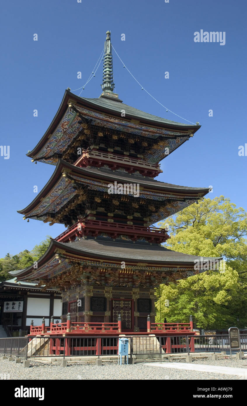 Asia, Japan, Narita-San, Narita. Buddhist Temple dating to the 1700's Stock Photo