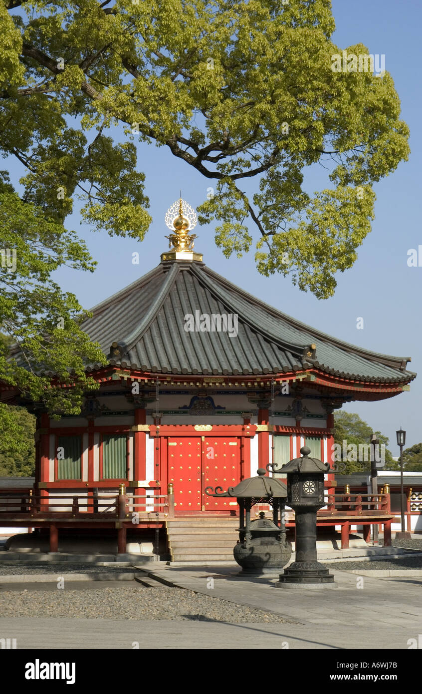 Asia, Japan, Narita-San, Narita. Smaller temple at Narita-San Buddhist Temple complex Stock Photo