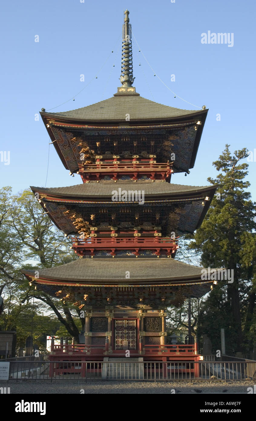 Asia, Japan, Narita-San, Narita. Buddhist Temple dating to the 1700's Stock Photo
