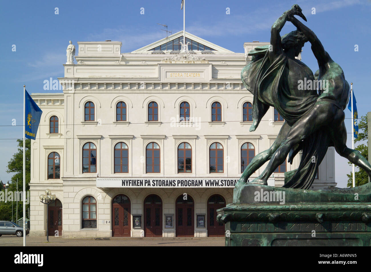 Stora Theatre on the Avenyn Gothenburg Sweden Stock Photo Alamy
