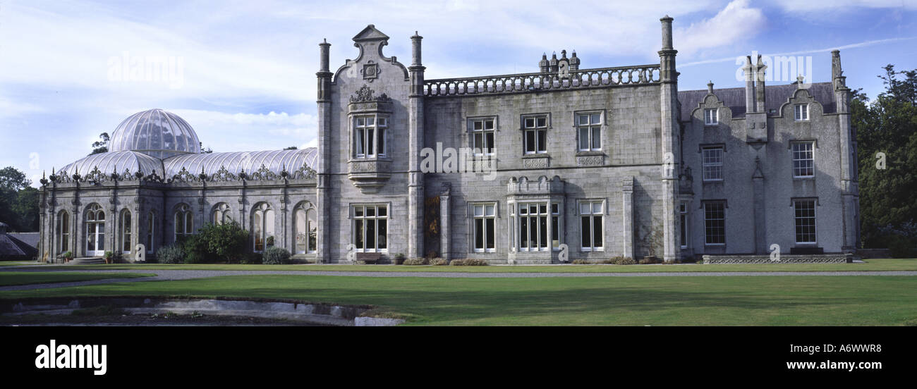 Kilruddery House and Gardens Bray Wicklow Ireland Panorama Panoramic Stock Photo Alamy