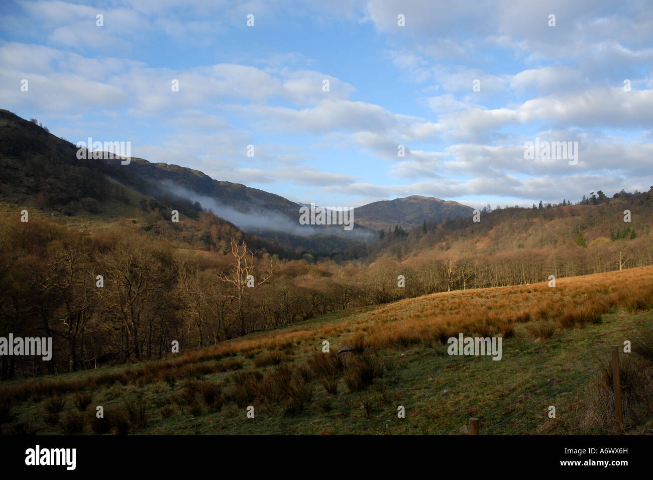 Glen Lyon in Perthshire Stock Photo Alamy