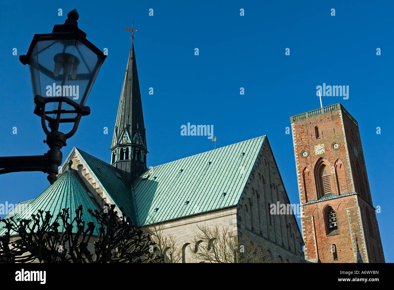 Ribe Cathedral Ribe Denmark Stock Photo Alamy