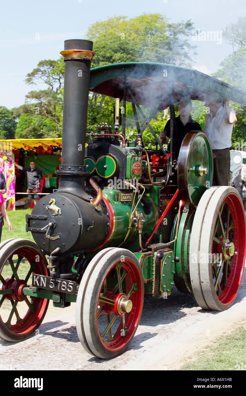 Vintage Steam Tractor Anglesey Steam and Vintage Fair North West Wales