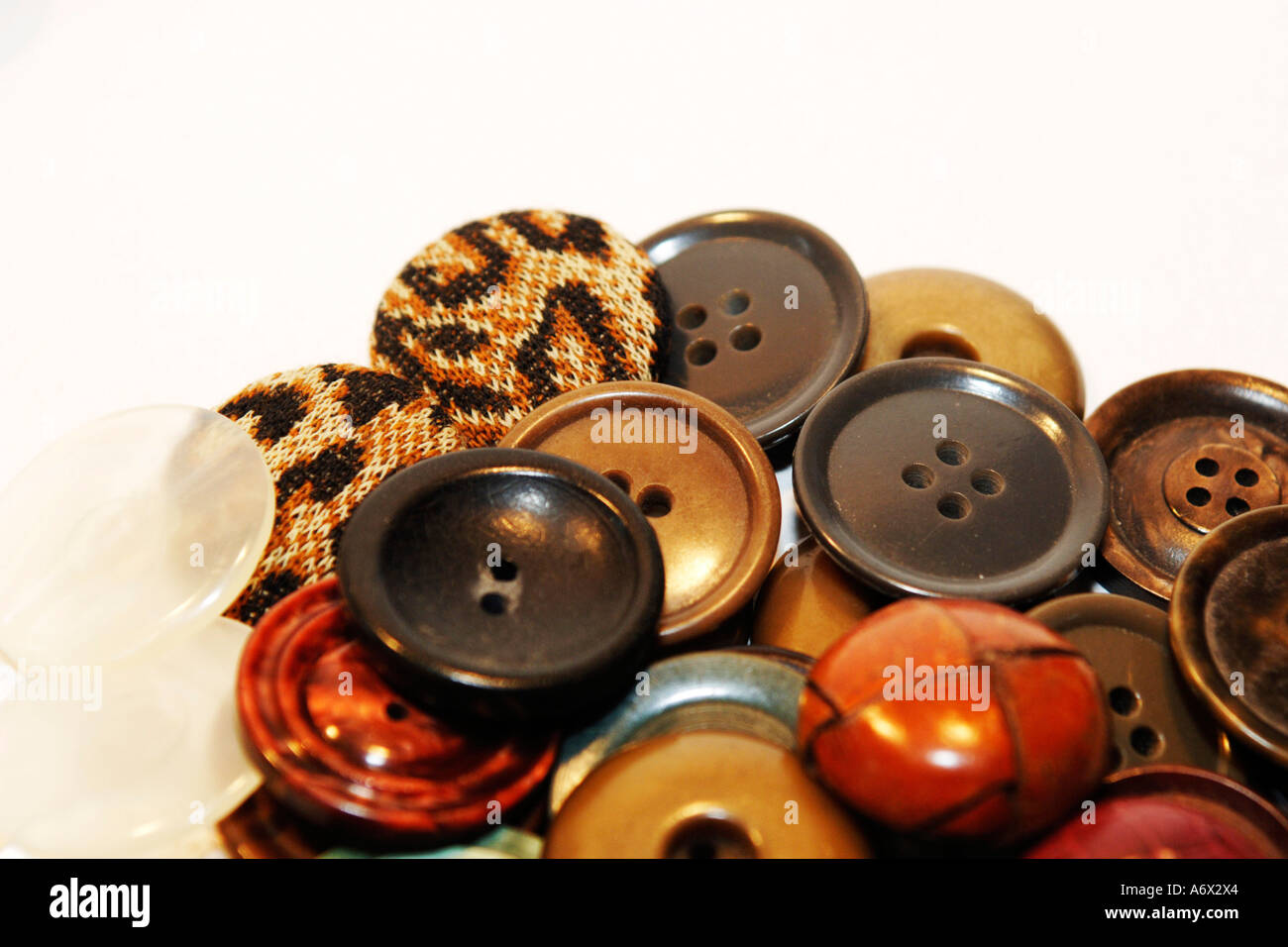 Multi-colored, Vast Selection of Buttons Stock Photo - Alamy