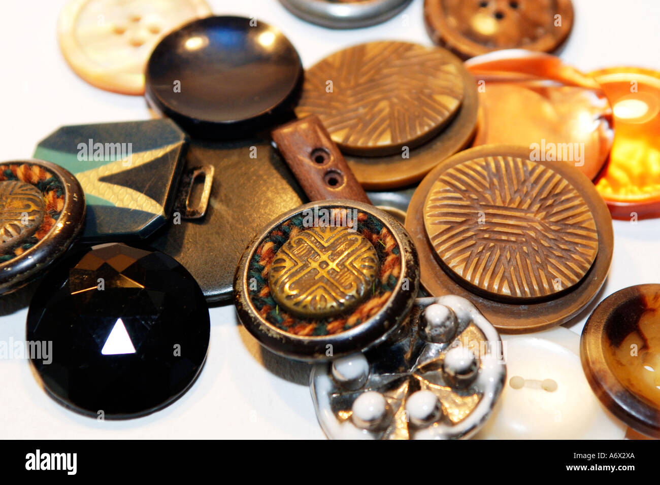 Multi-colored, Vast Selection of Buttons Stock Photo - Alamy