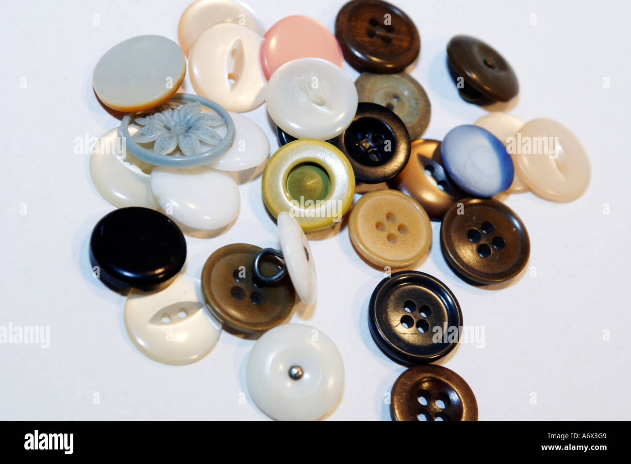 Multi-colored, Vast Selection of Buttons Stock Photo - Alamy