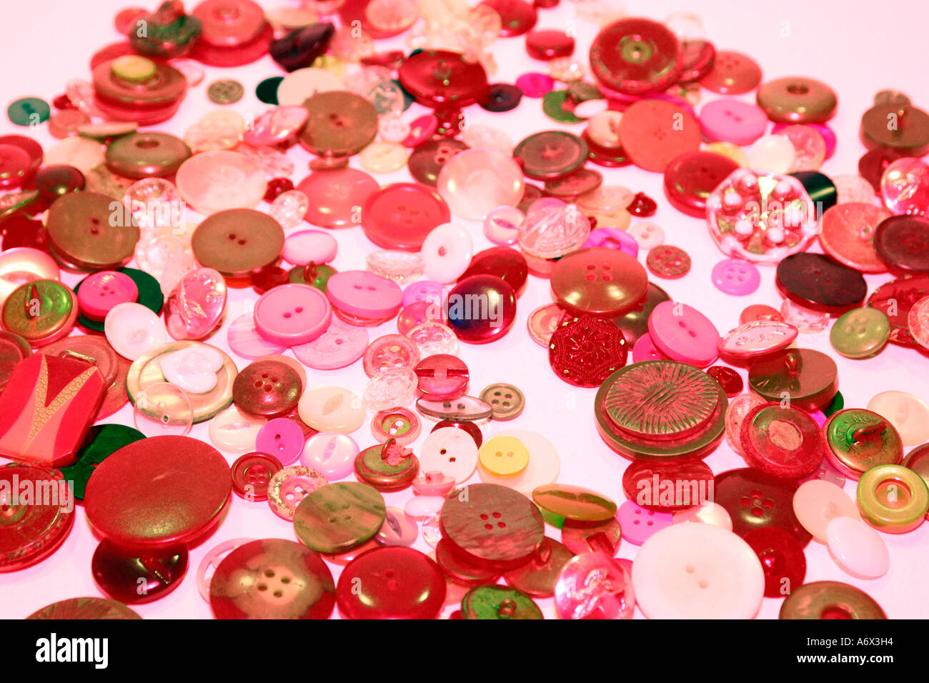Multi-colored, Vast Selection of Buttons Stock Photo - Alamy