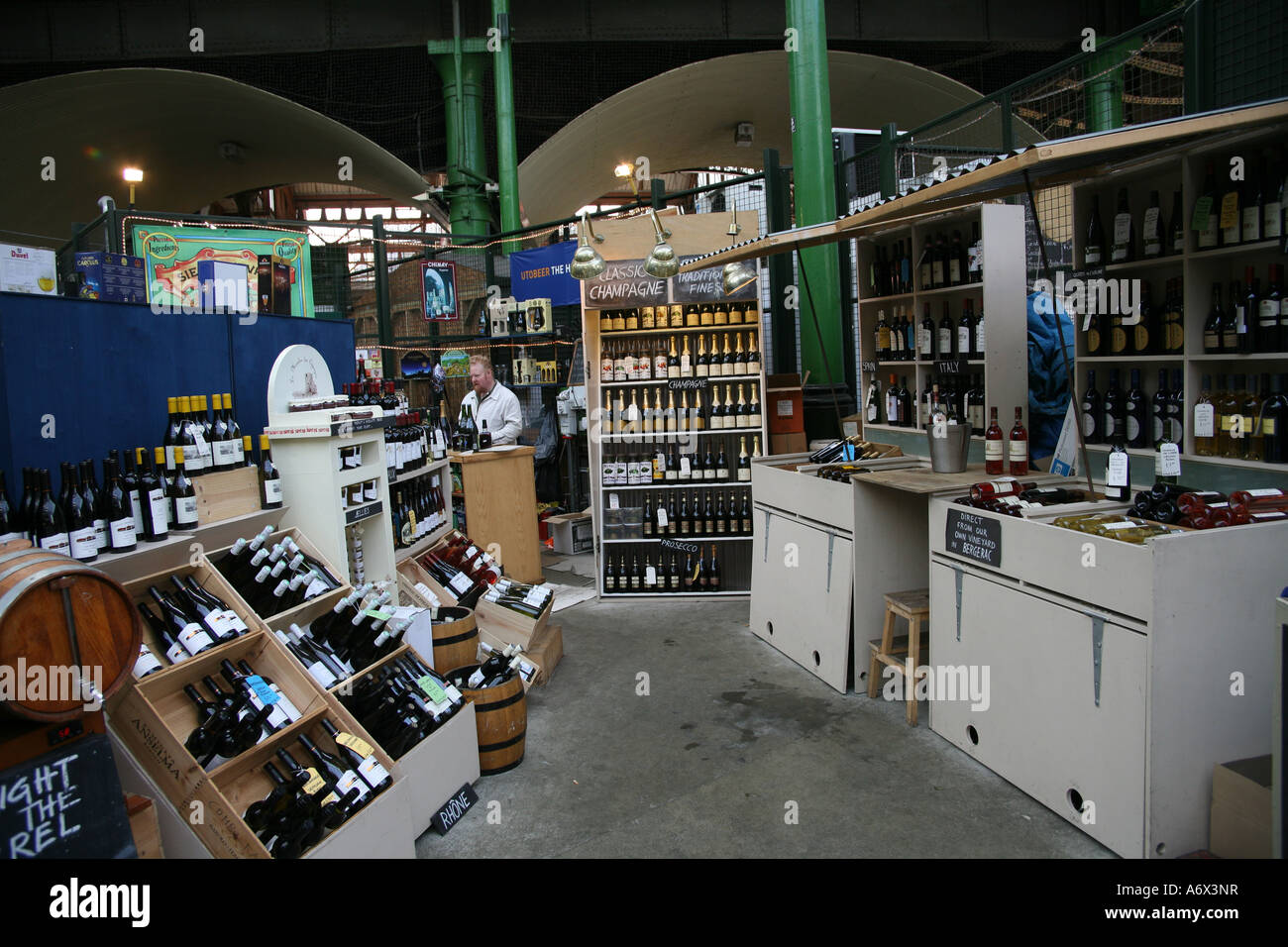 Borough Market London Stock Photo