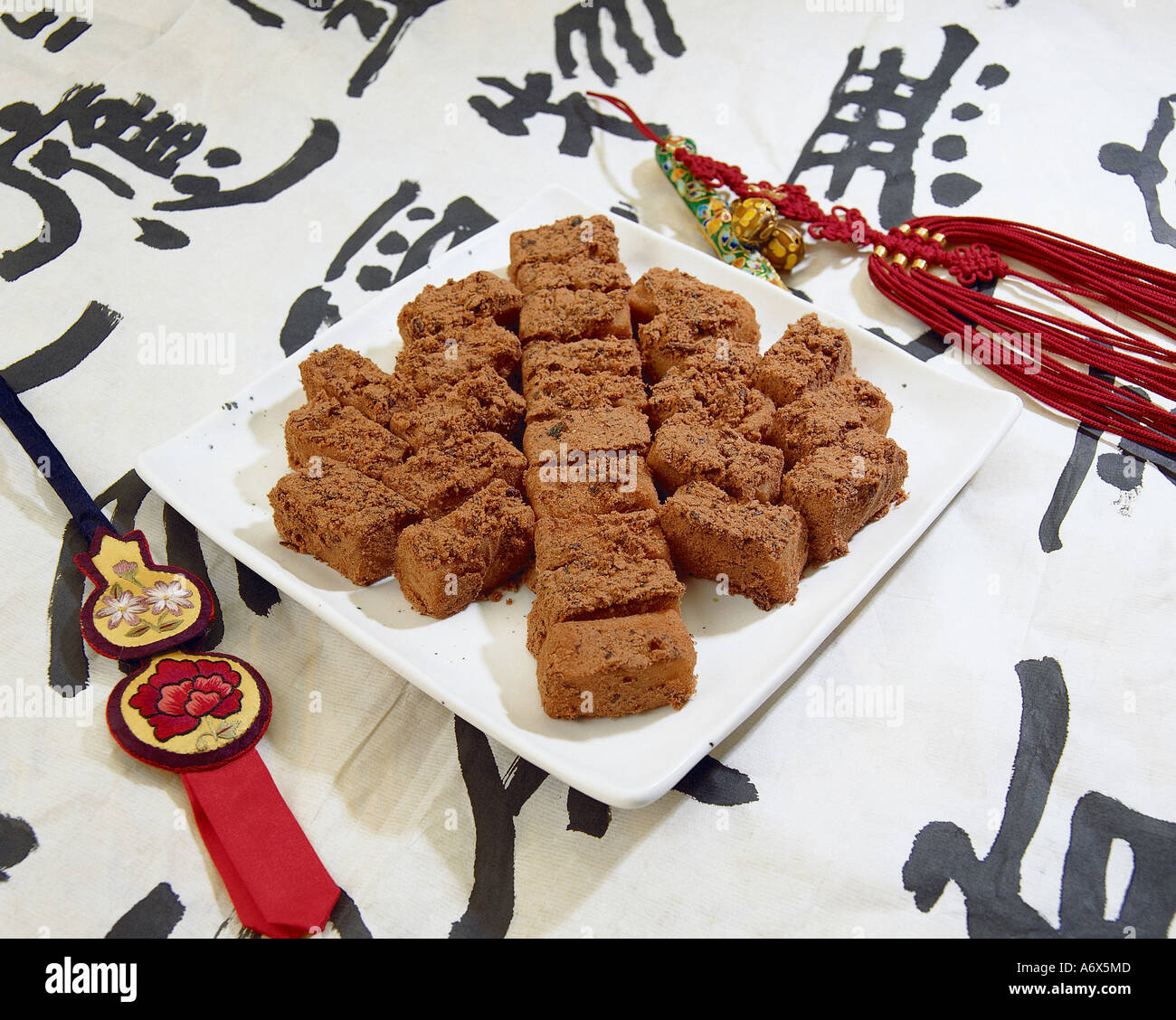 Korea rice cake red bean hi-res stock photography and images - Alamy