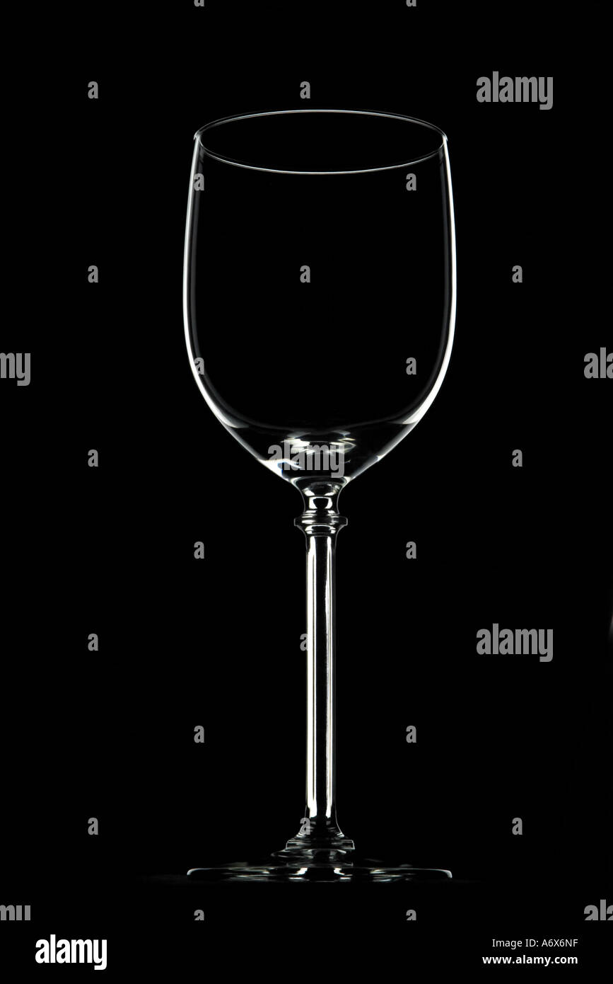 countoured glass over black Stock Photo Alamy