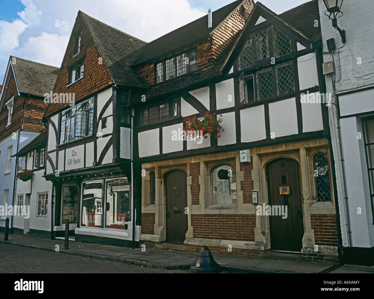 GODALMING SURREY UK July The Old House in Church Street dates back to
