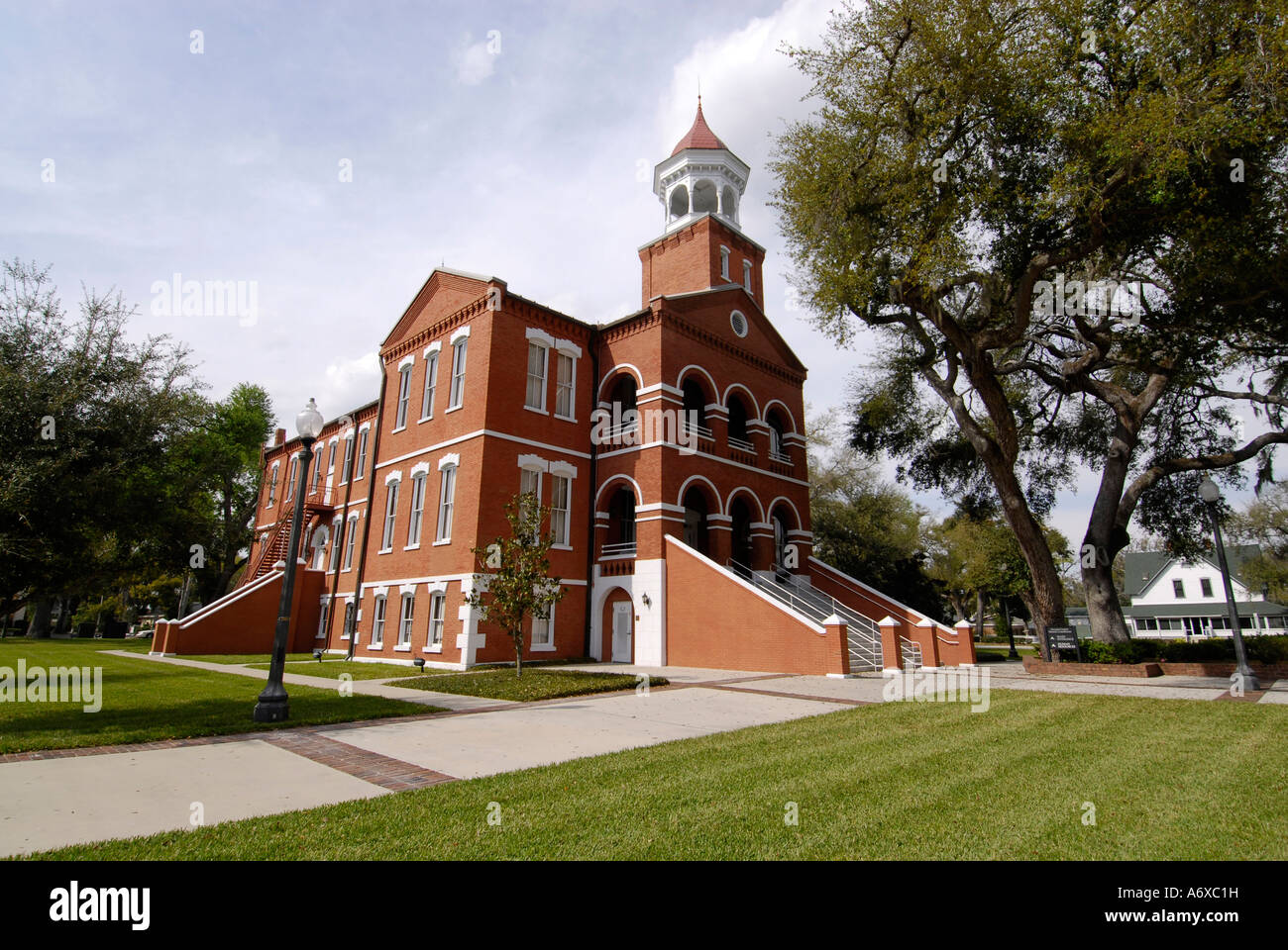 Osceola Count Historic Courthouse Kissimmee Florida FL Stock Photo