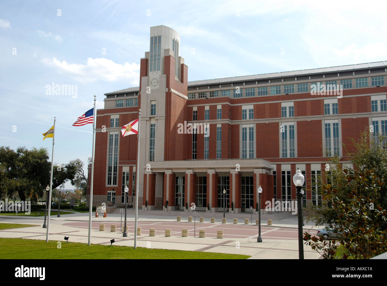 The new Osceola County Courthouse in Historic downtown Kissimmee
