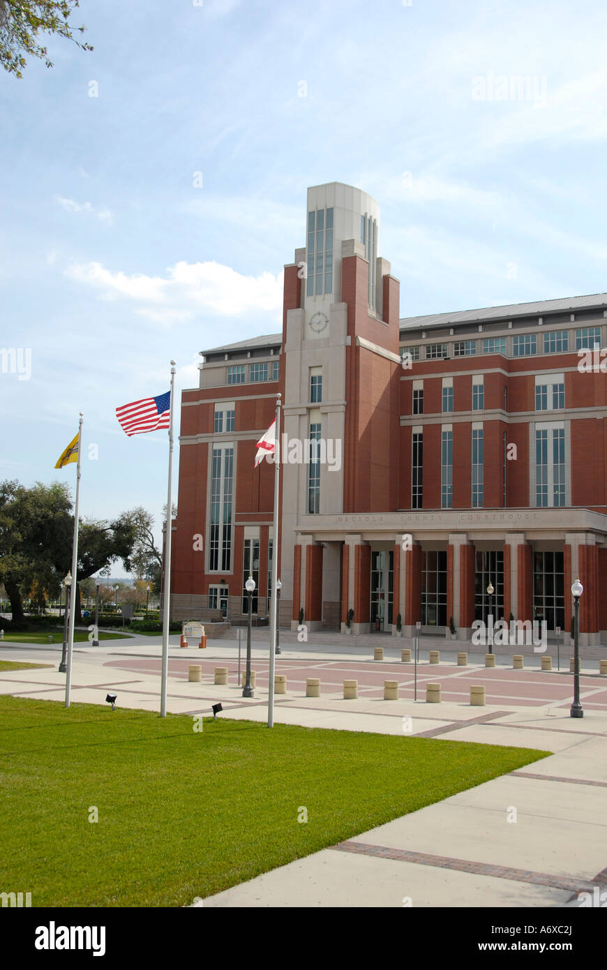 The new Osceola County Courthouse in Historic downtown Kissimmee ...