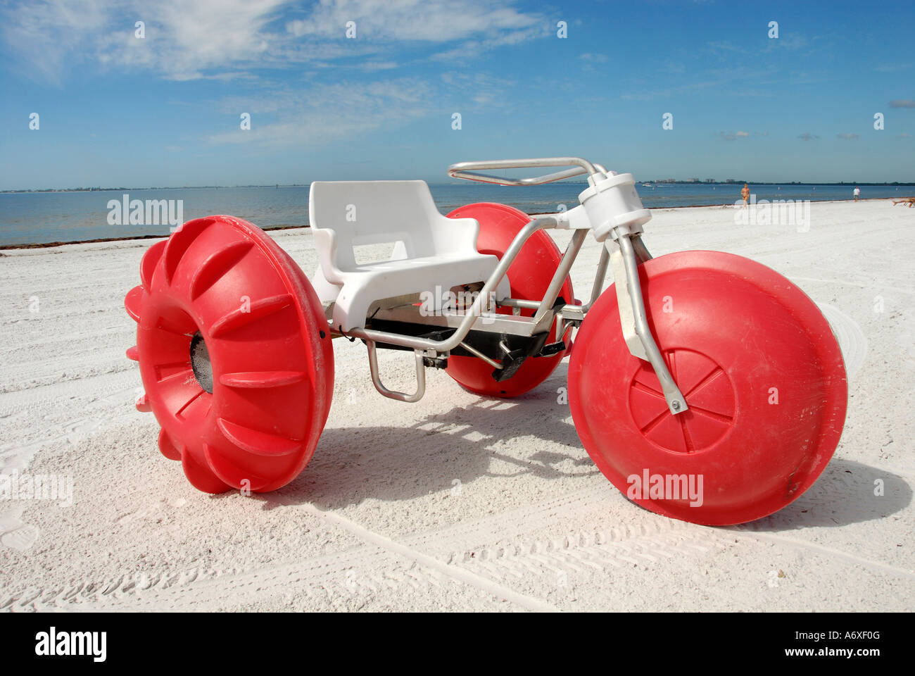 Sporty beach vehicle toys available at Fort Meyers Beach Florida FL Stock Photo