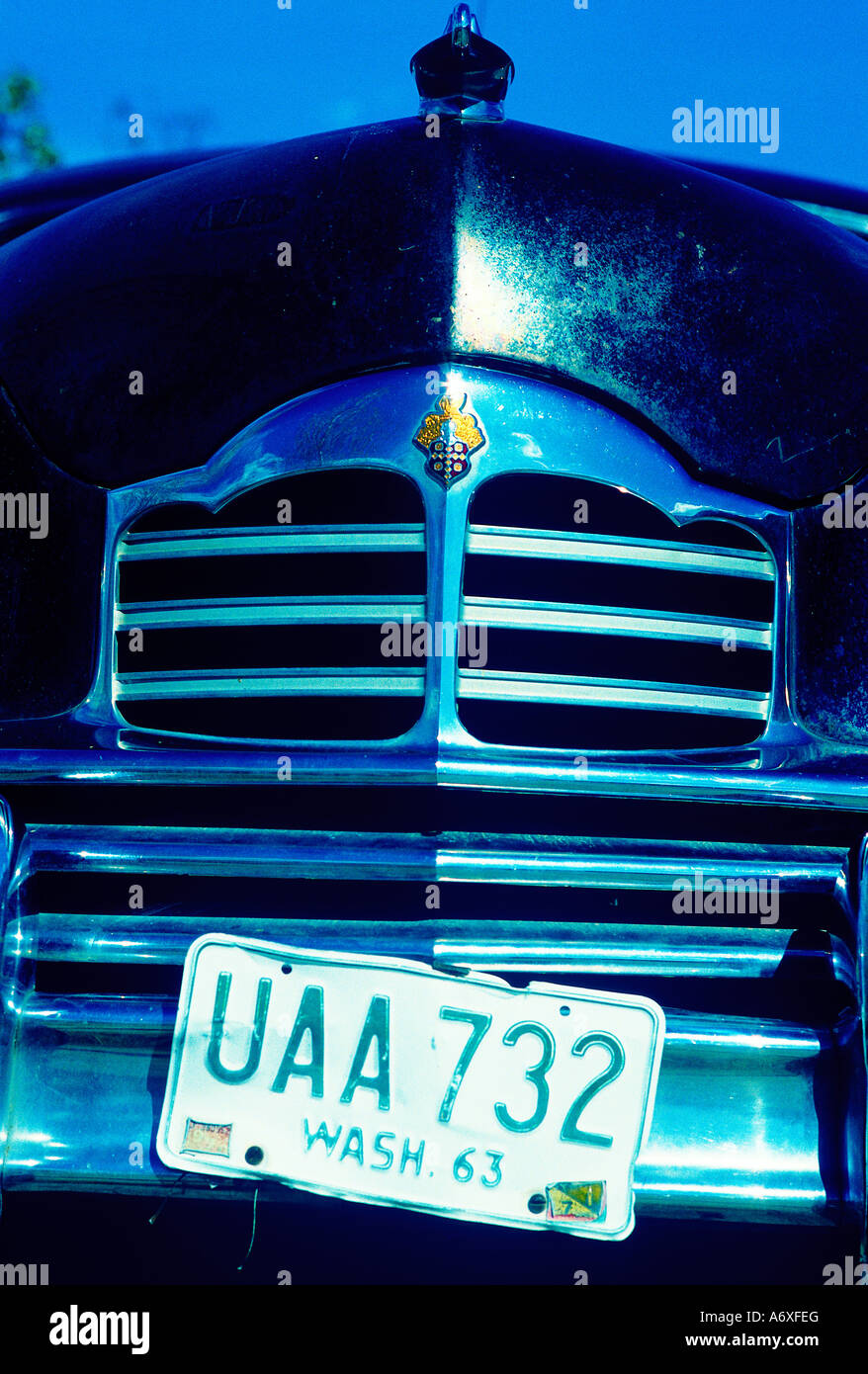 Old car Washington state USA Stock Photo Alamy