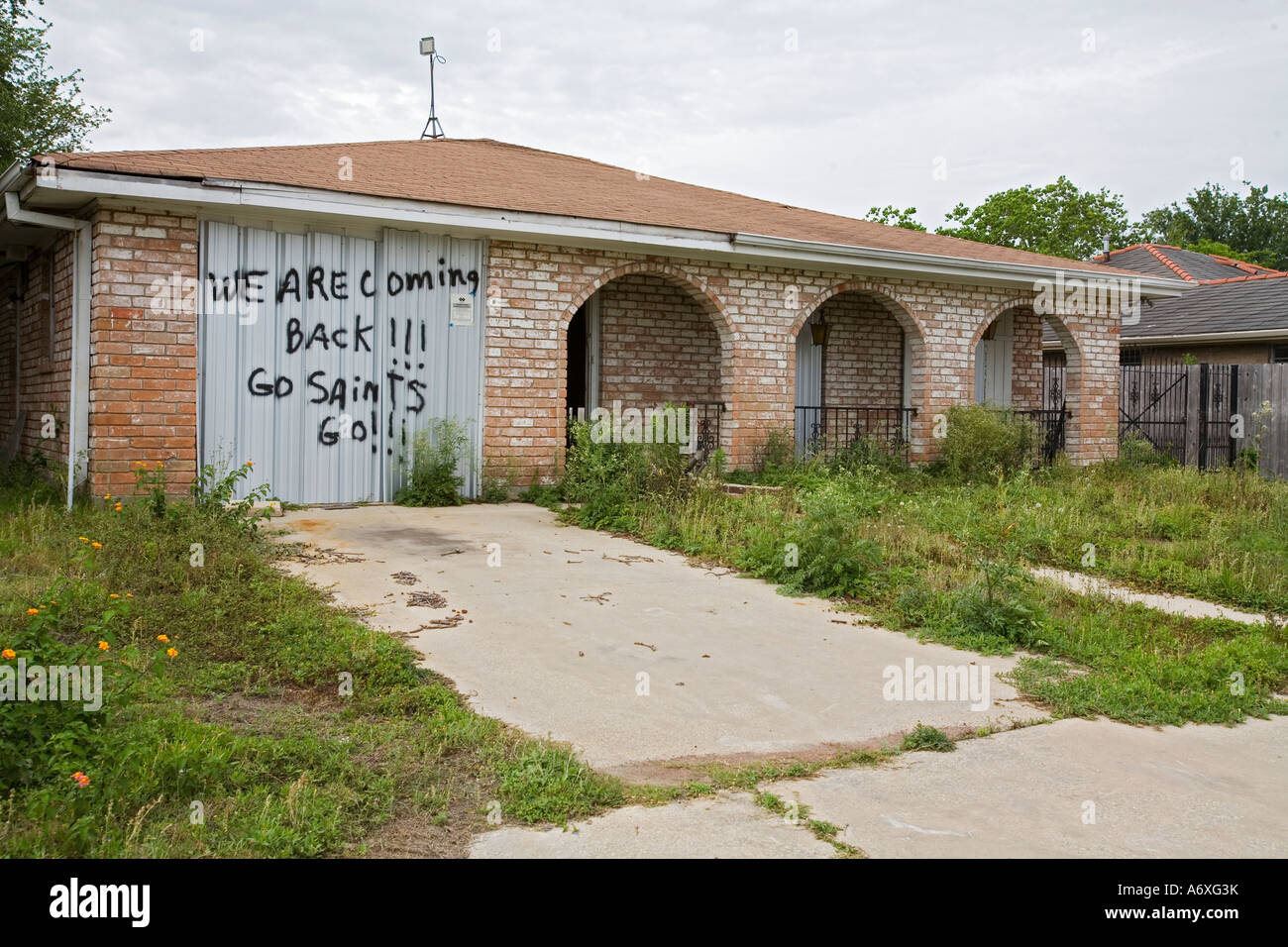 New Orleans after Hurricane Katrina