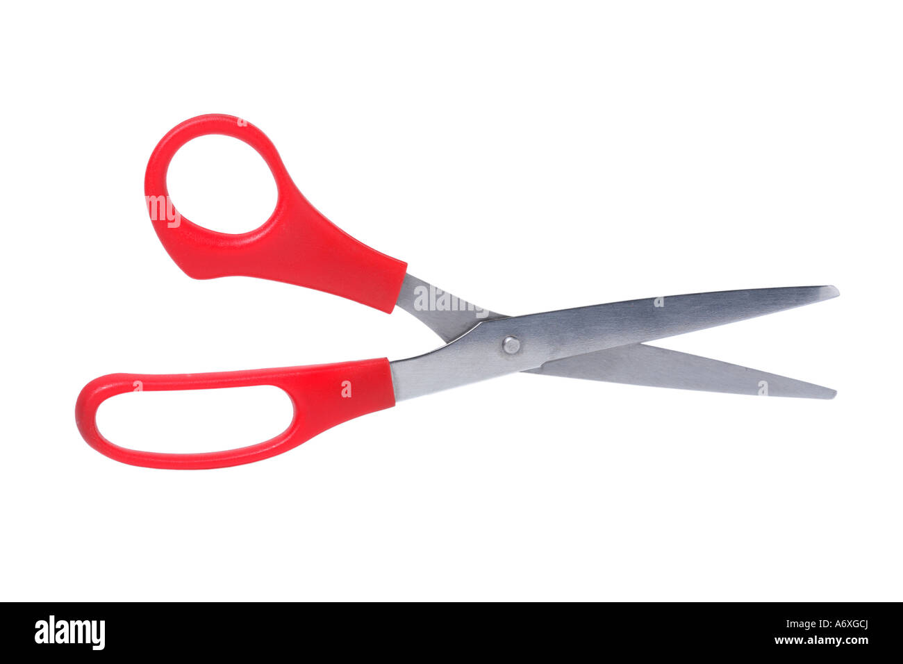 Scissors cut out on white background Stock Photo