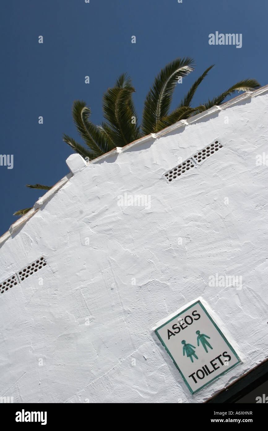 public toilets in Spain Stock Photo Alamy