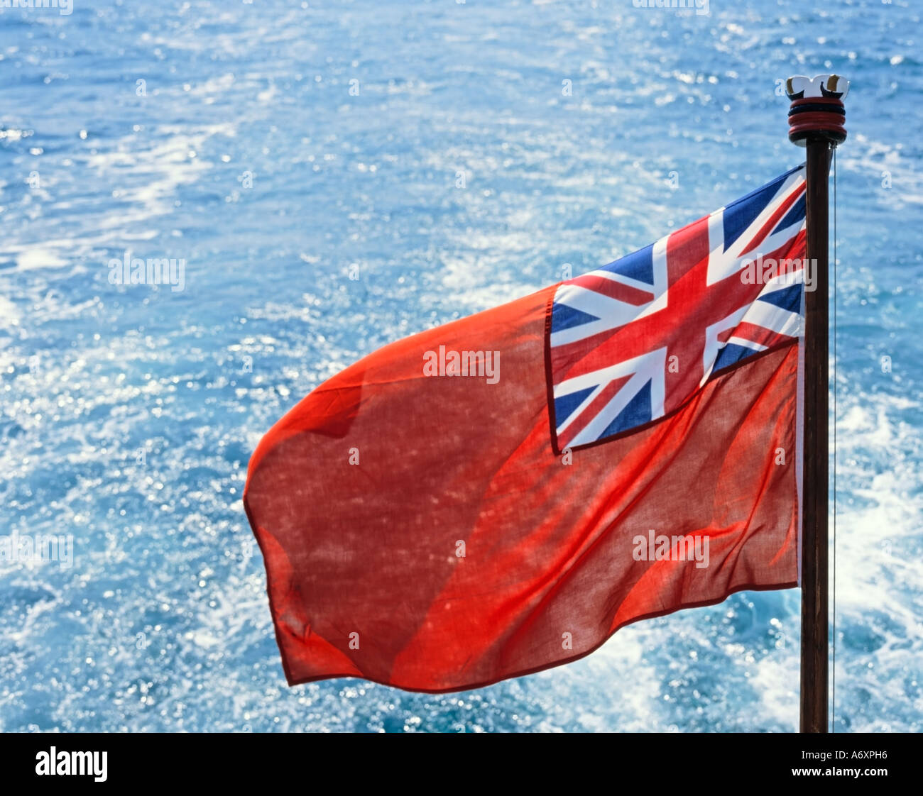 British Red Ensign Stock Photo