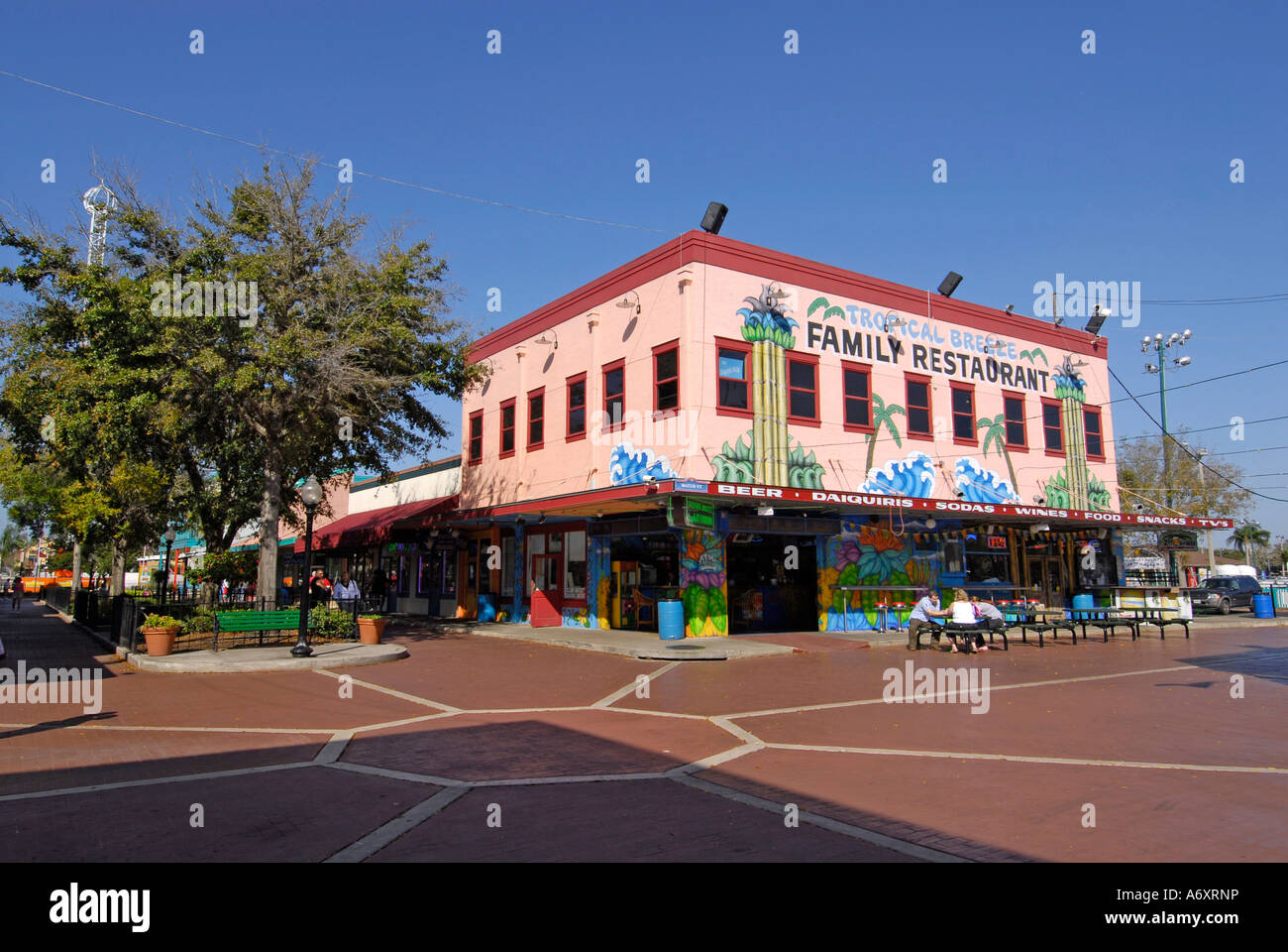 Old Town Area at Kissimmee Orlando Disney Theme Park Area Florida US