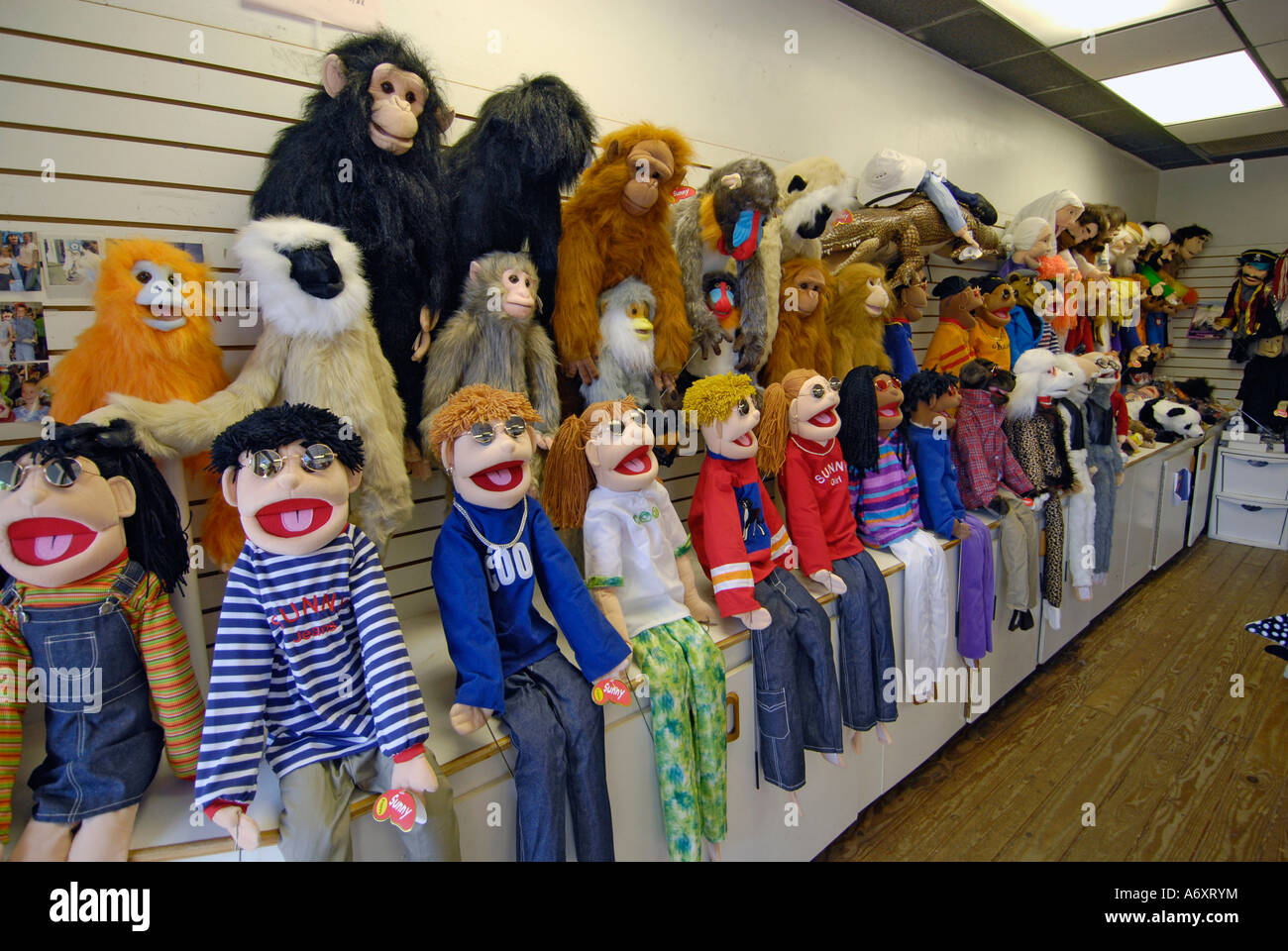 Doll Display in Old Town Area at Kissimmee Orlando Disney Theme Park