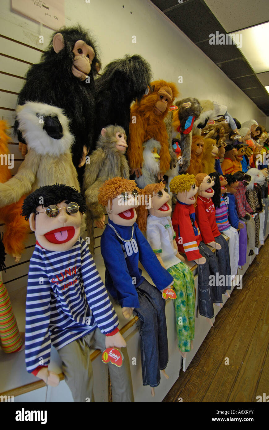 Doll Display in Old Town Area at Kissimmee Orlando Disney Theme Park