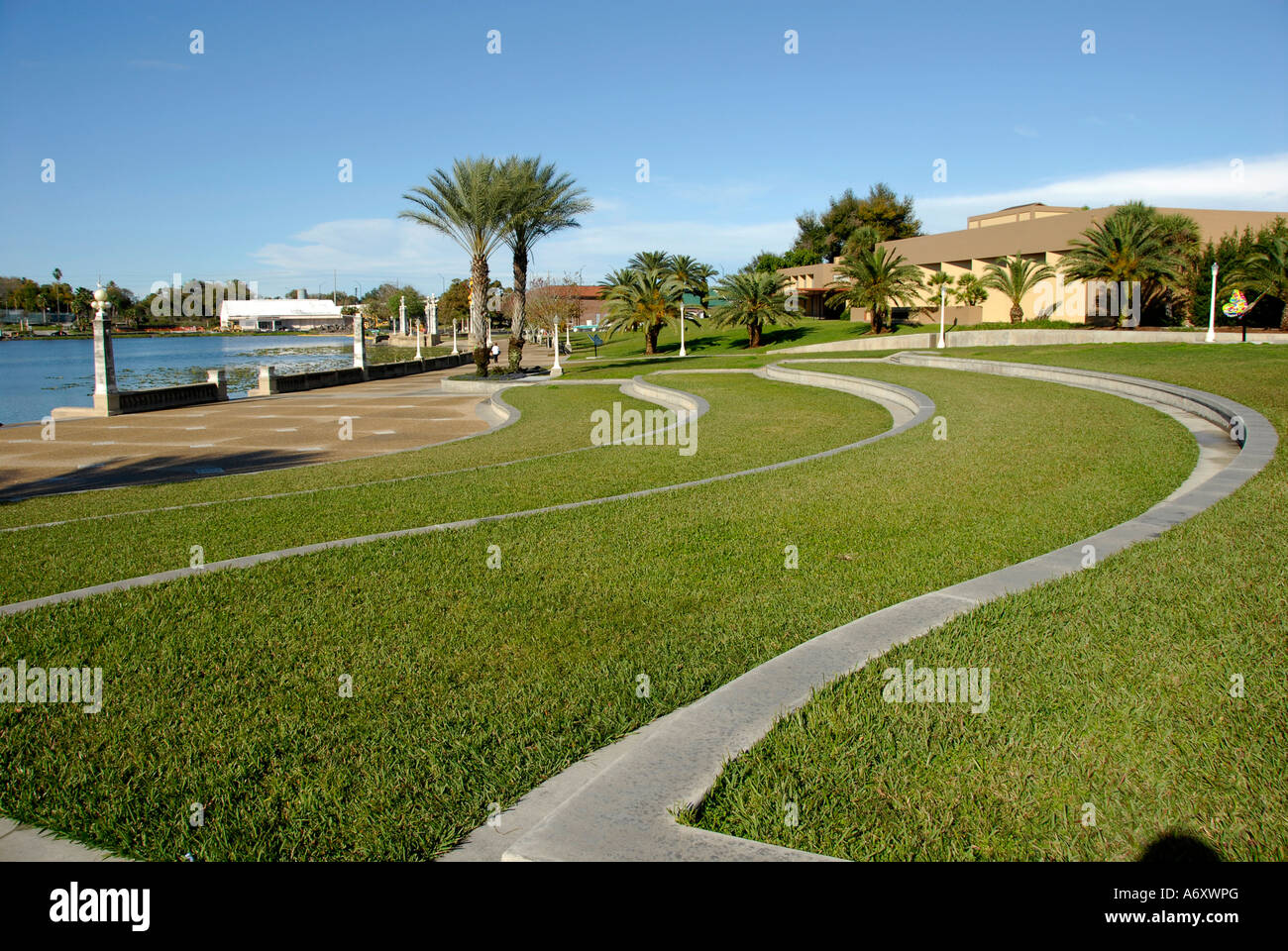 Family Park in downtown Lakeland Florida FL USA Stock Photo Alamy