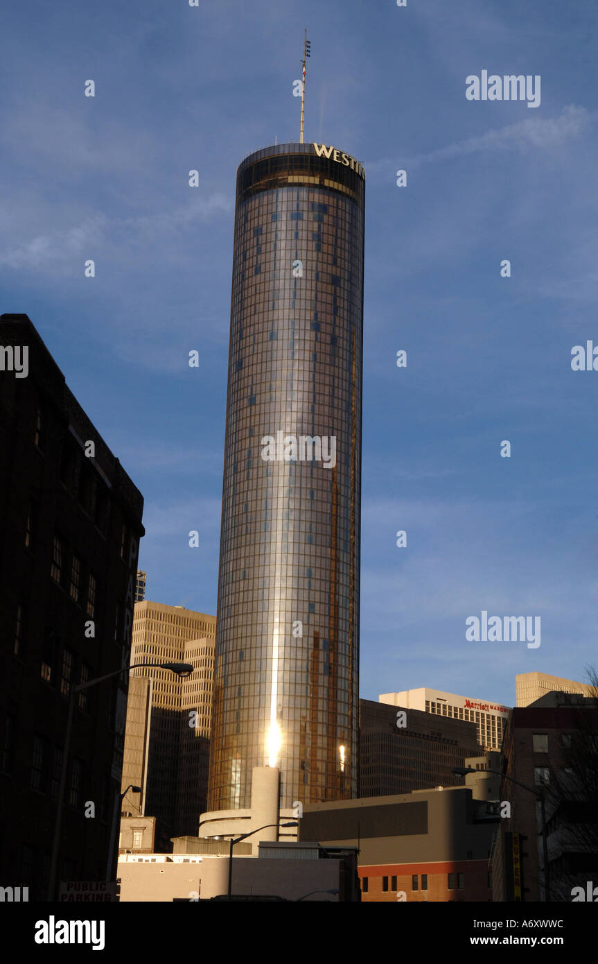 Westin Peachtree Plaza hotel in Atlanta GA 2006 Robin Nelson Stock