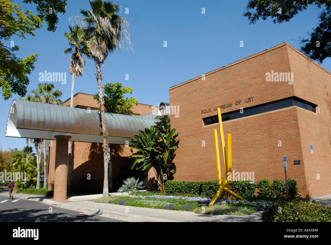 Polk Museum of Art in Lakeland Central Florida United States Stock Photo
