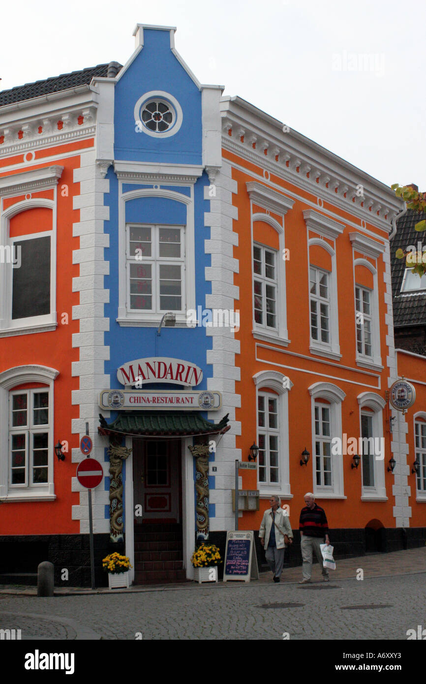 House in Husum, Germany Stock Photo Alamy