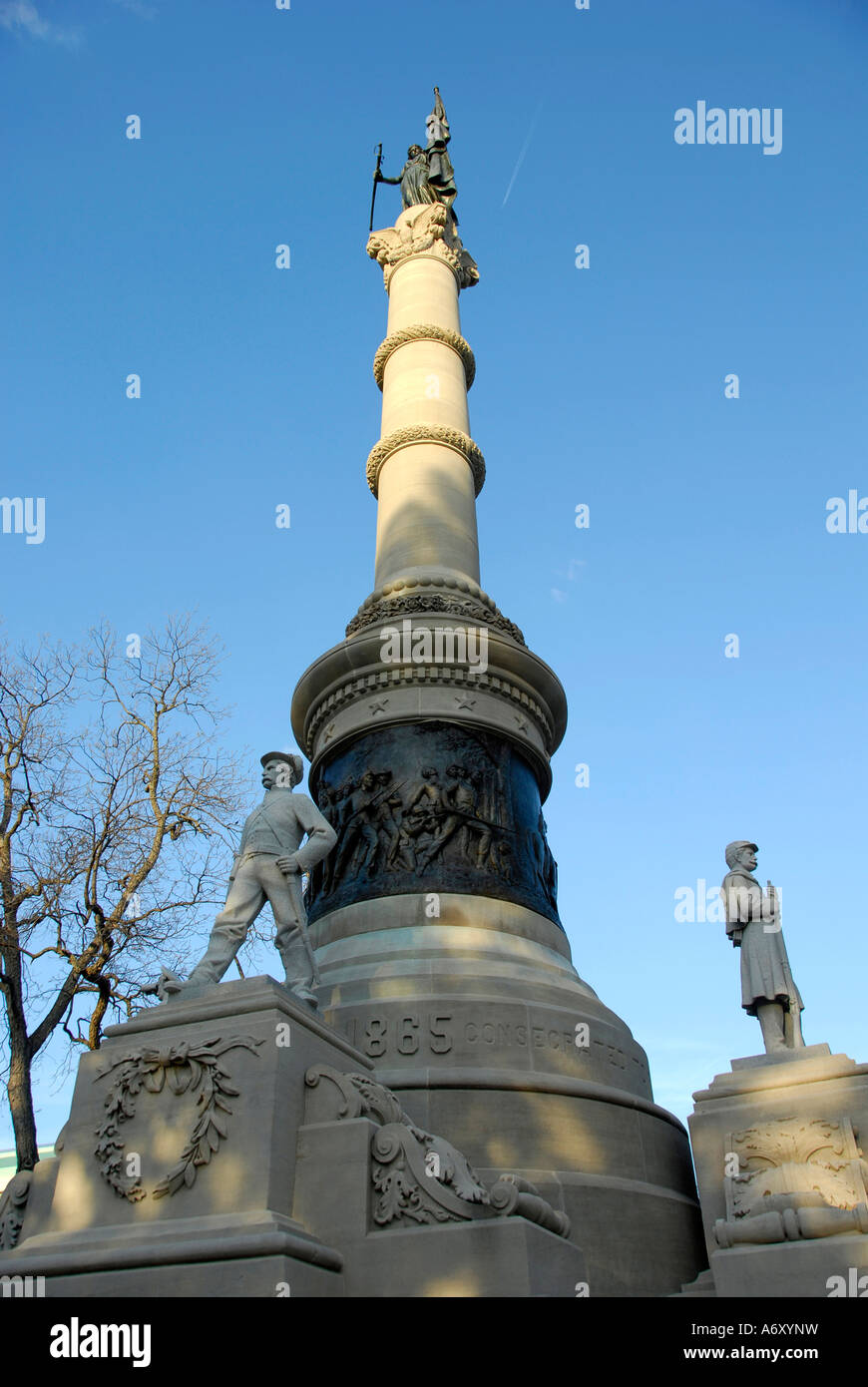 American Civil War Monument at the historic capital city of Montgomery