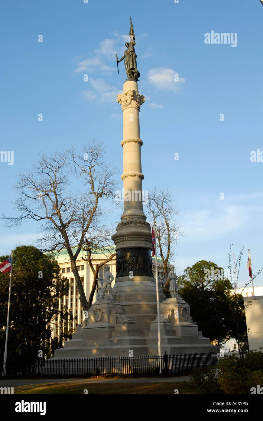 American Civil War Monument at the historic capital city of Montgomery