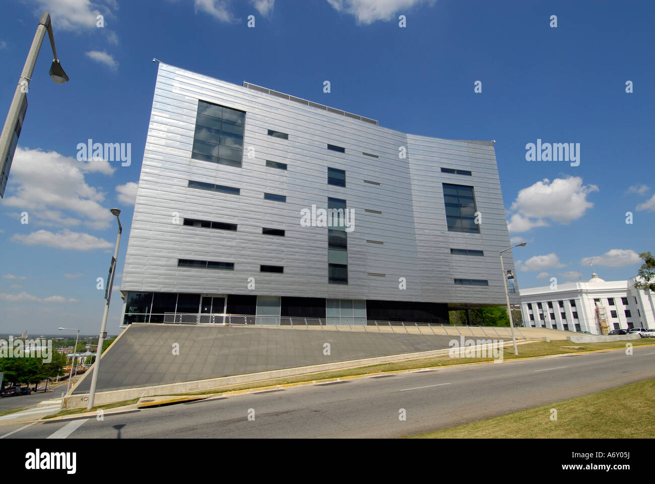 Headquarters of the Southern Poverty Law Center SPLC in the historic downtown city of Montgomery Alabama AL Stock Photo