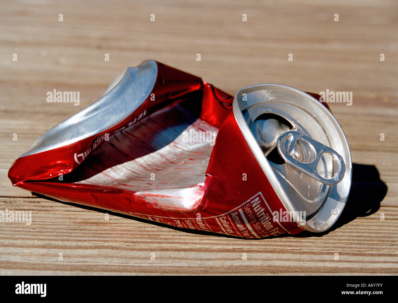 Crushed Soda Can High Resolution Stock Photography and Images Alamy