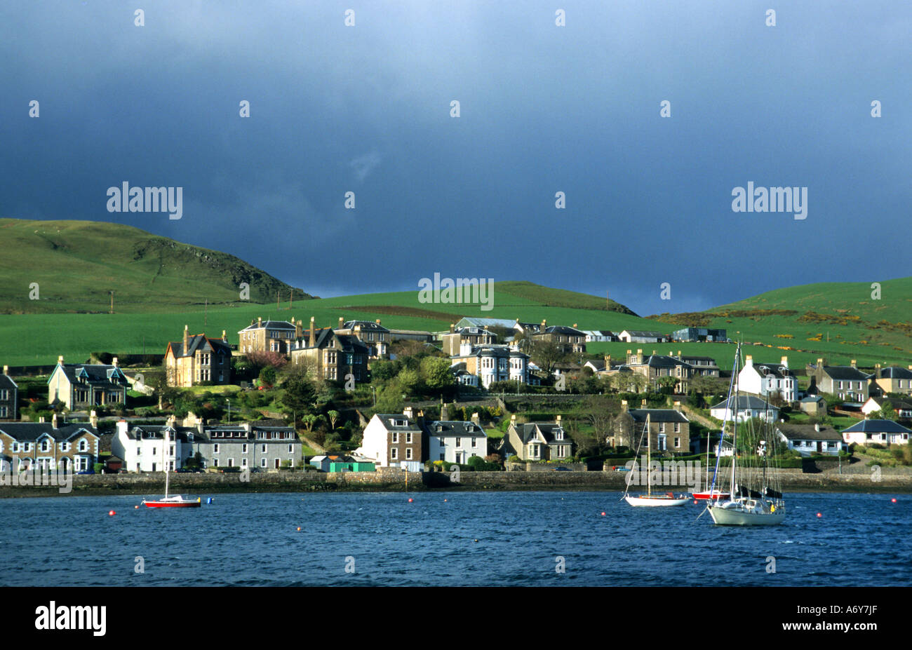 Port Campbeltown Kintyre Argyll Scotland Scottish Stock Photo Alamy