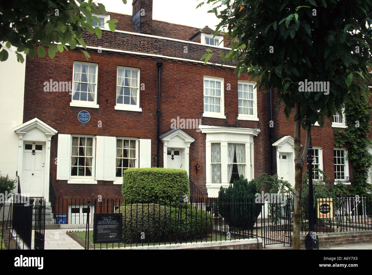 Charles Dickens House Portsmouth English England Stock Photo Alamy