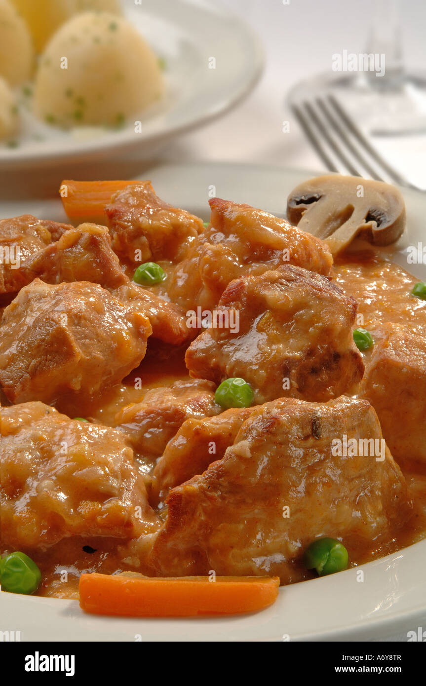 French veal ragù Stock Photo Alamy