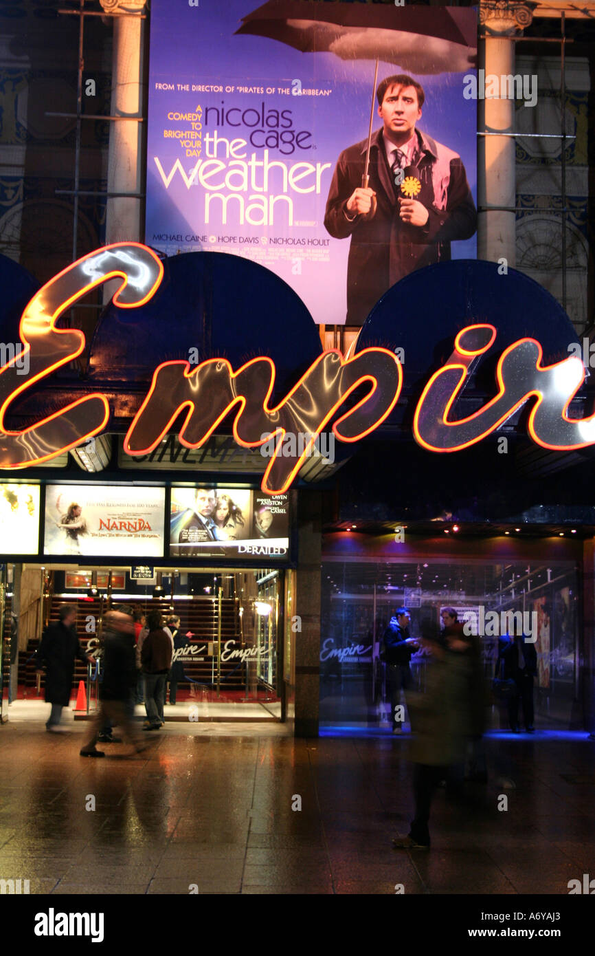Empire Cinema in Leicester Sqaure Stock Photo Alamy