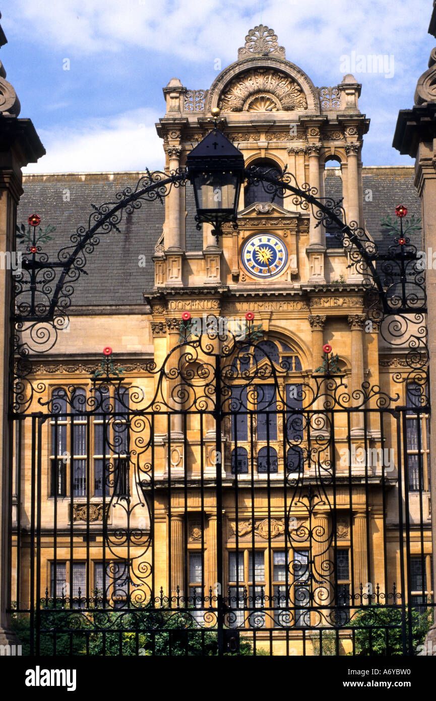 The University of Oxford Examination Rooms England Stock Photo