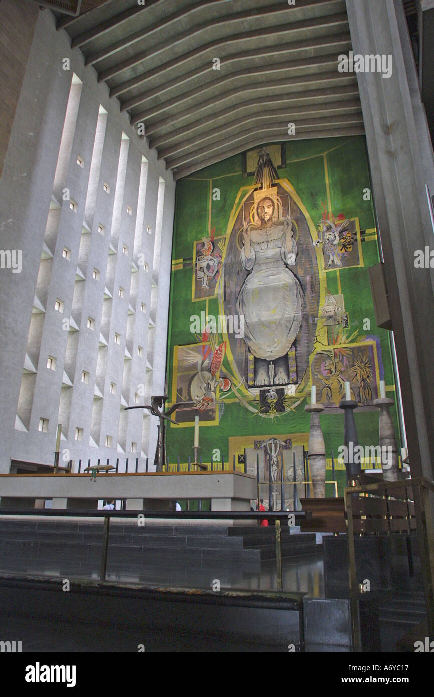 Interior of Coventry Cathedral Coventry England UK Stock Photo - Alamy