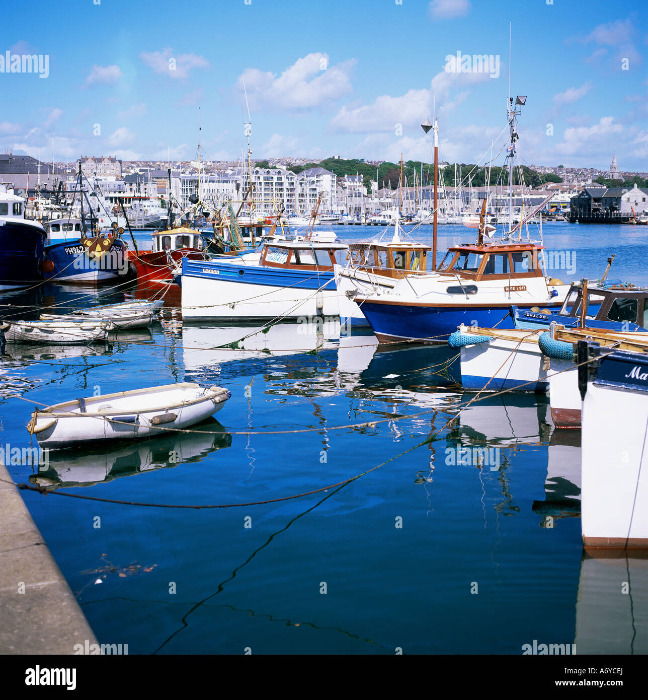 Barbican Plymouth Devon England United Kingdom Europe Stock Photo Alamy