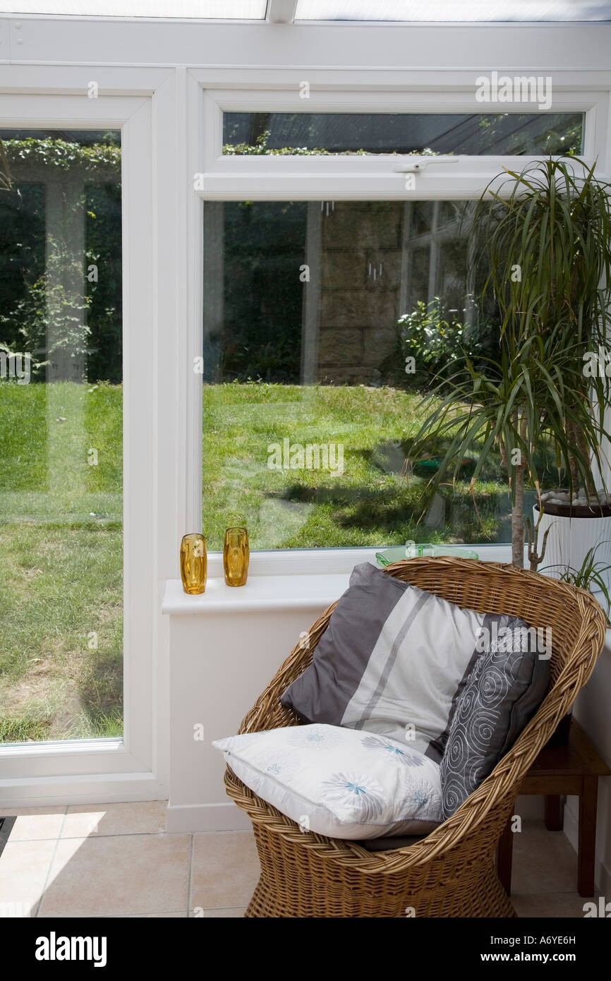 Wicker Furniture Conservatory High Resolution Stock Photography and