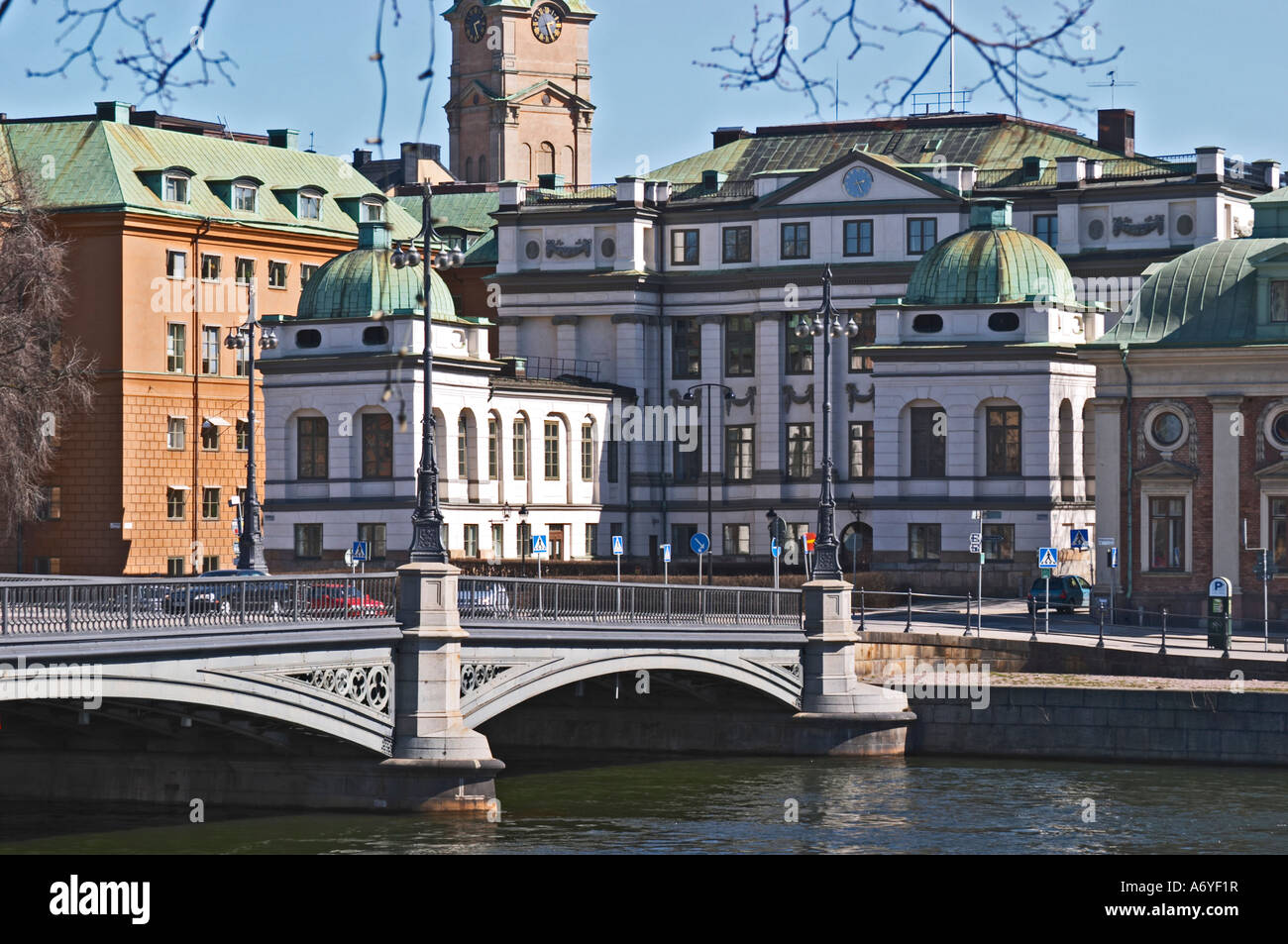 Bondeska Palatset in Gamla Stan Old Town, seat of Högsta Domstolen, The  Supreme Court. Stockholms Ström water. Stockholm. Sweden, Europe Stock  Photo - Alamy