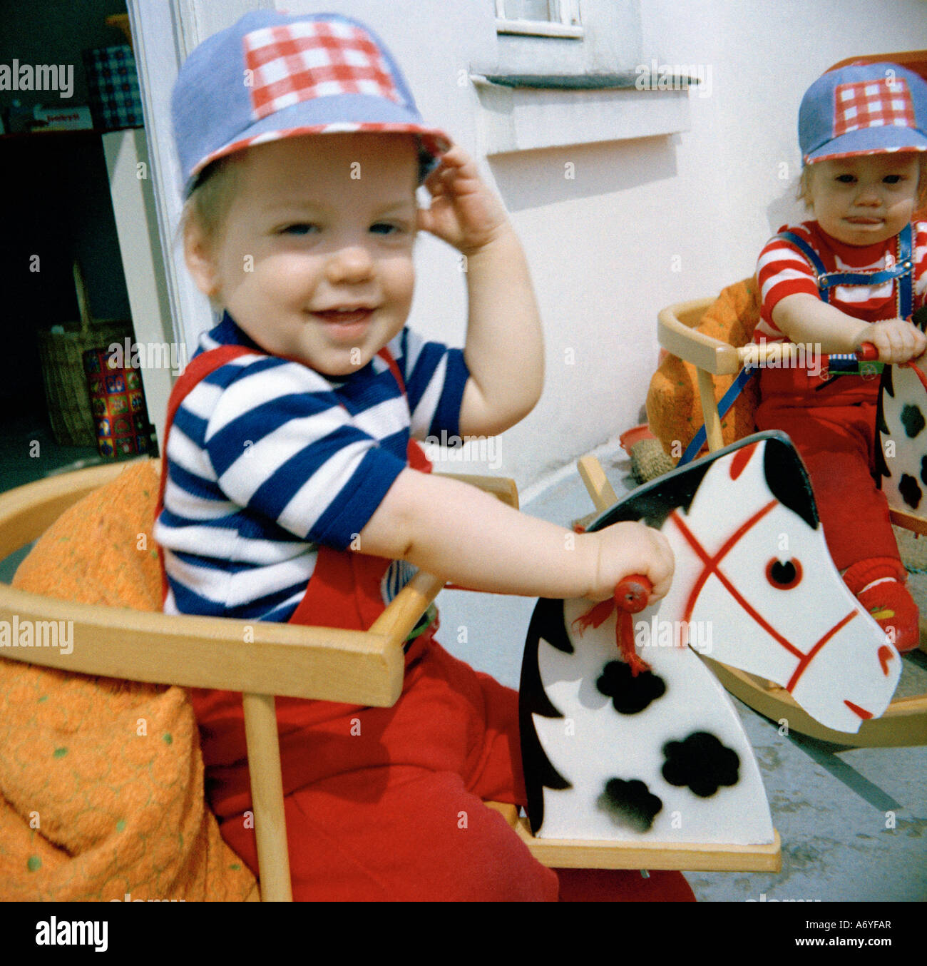 1970s children playing hi-res stock photography and images - Alamy