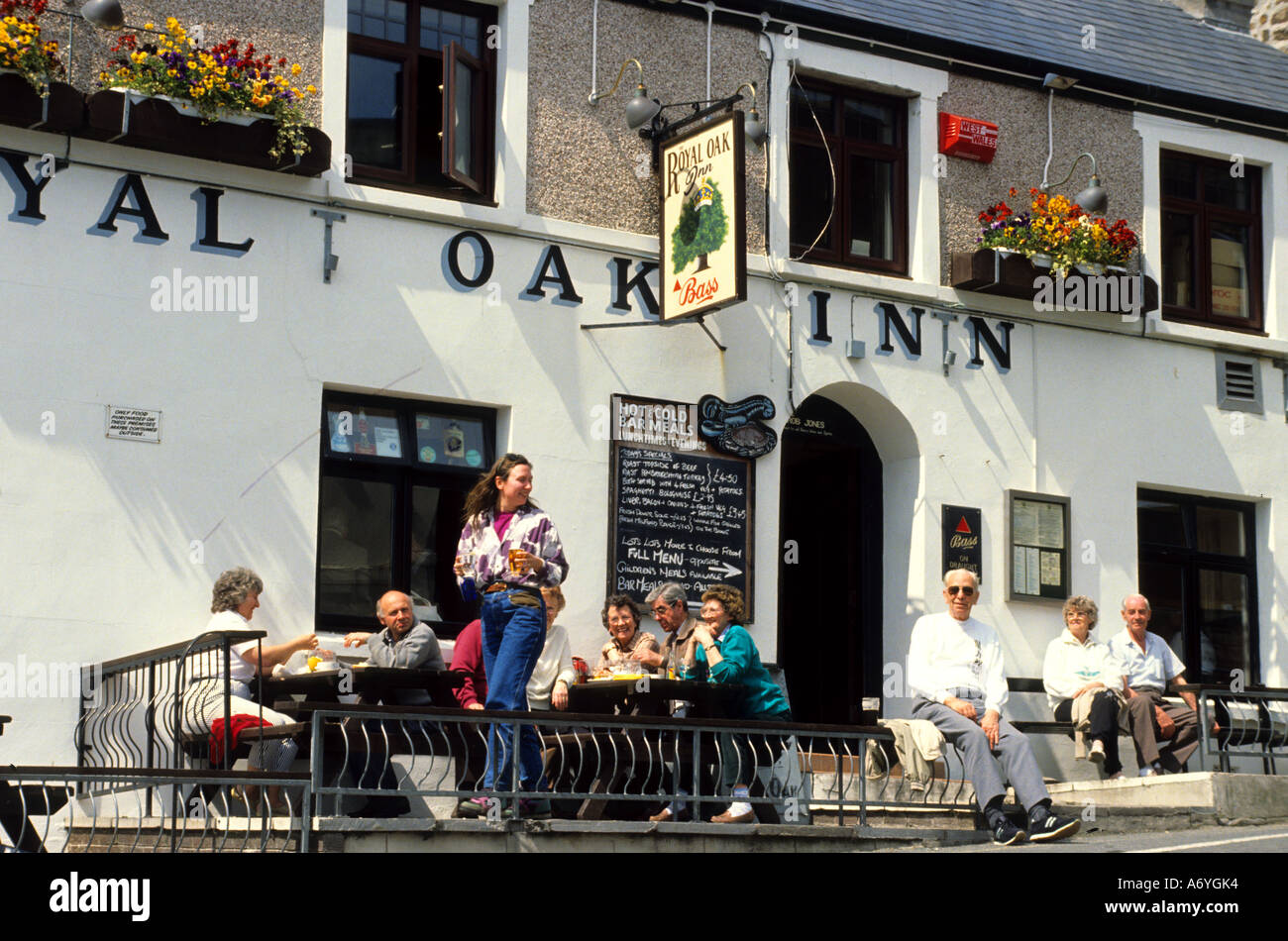 Wales Saundersfort Bar Inn Pub Restaurant England Stock Photo