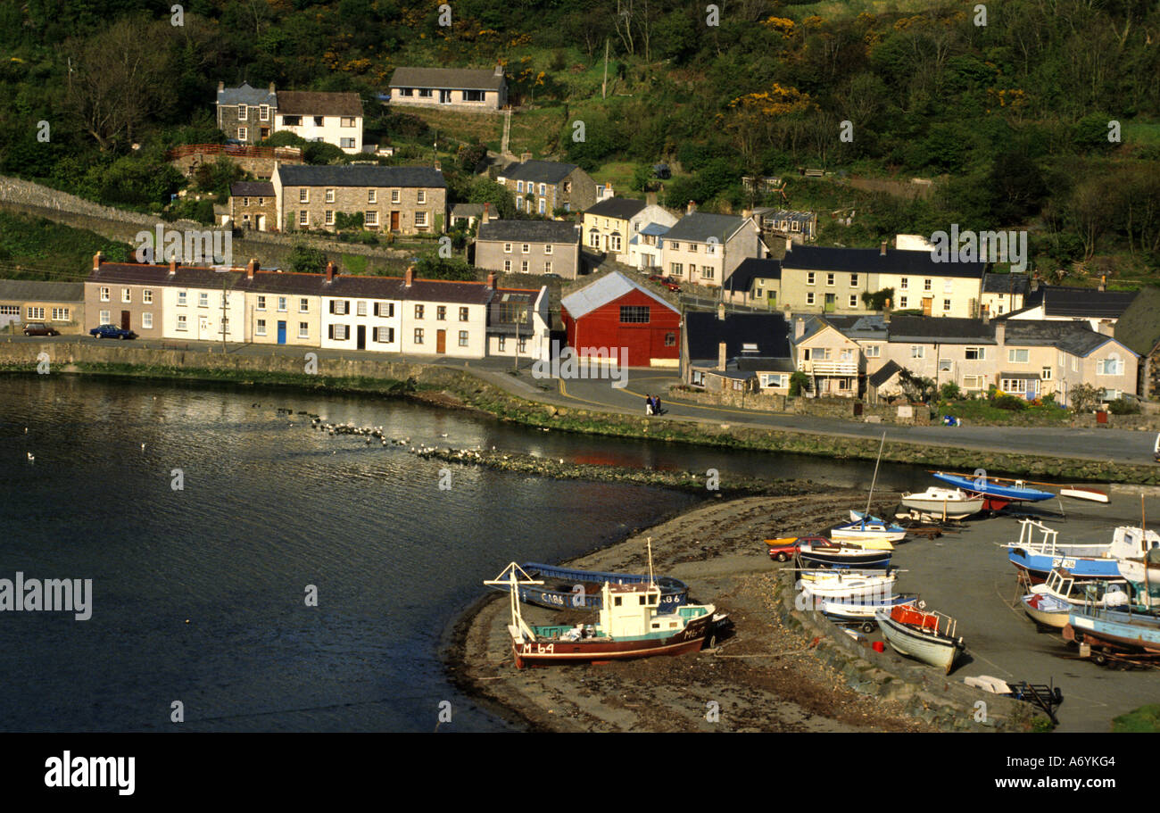 Fishguard Abergwaun coastal town in Pembrokeshire Wales UK United Kingdom Stock Photo Alamy