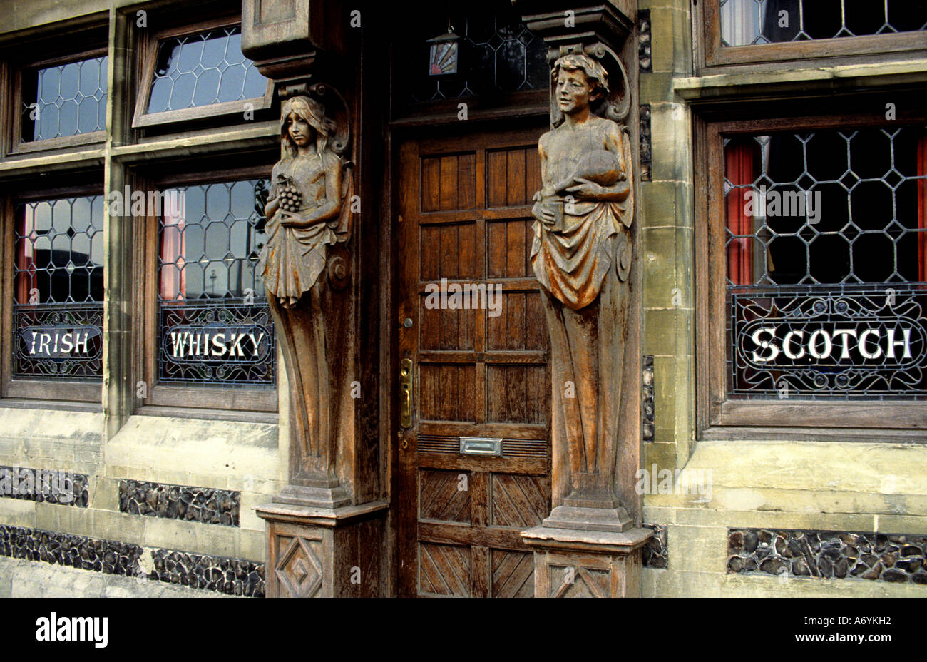 Great Britain England Portsmouth bar Pub Stock Photo