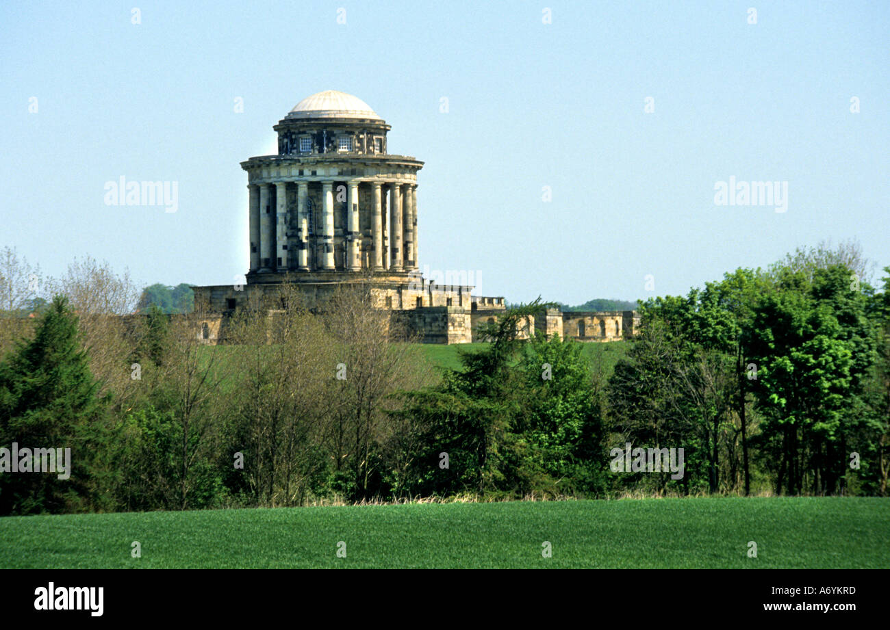 Castle Howard Yorkshire England private residences Stock Photo